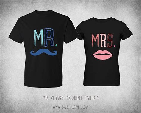 You can also filter out items. Cute Matching Mr Mrs. Lip Mustache Couple T-shirt on Etsy ...