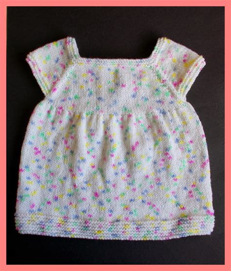 Mariannas Lazy Daisy Days Starting Out Knitted Baby Dress