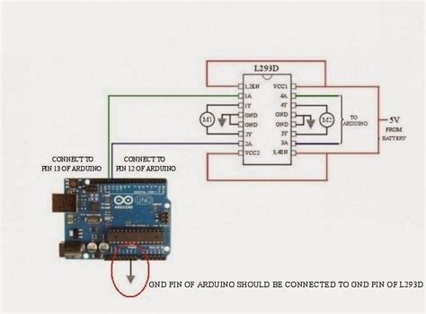 Control Dc Motor Direction Using L293d Motor Driver And Arduino Funny