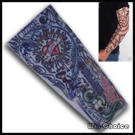 10pcs lot seamed temporary tattoo sleeve for wholesale mix order support 8 99 sleeve tattoos