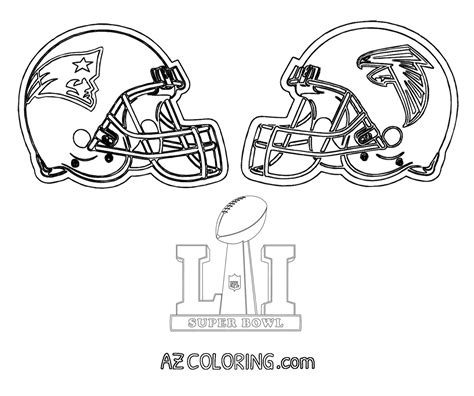 Printable Super Bowl Coloring Pages
