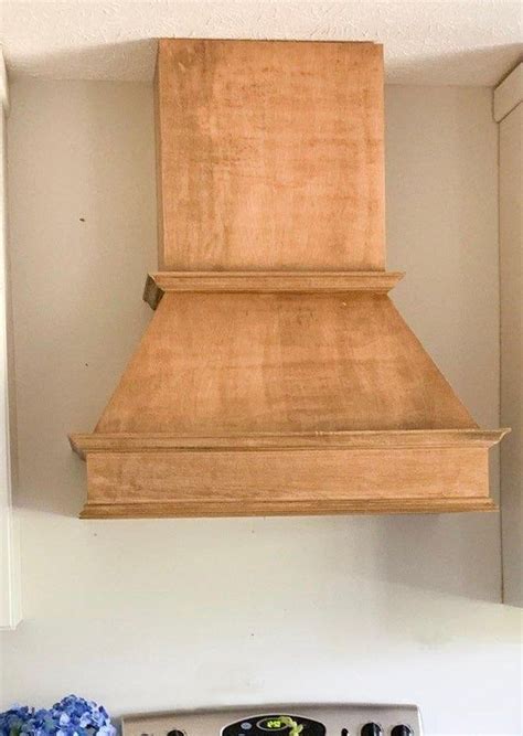 Plug fan connector into mating connector in hood. Chimney Style Wooden Range Hood| High Detail Trim |Solid ...