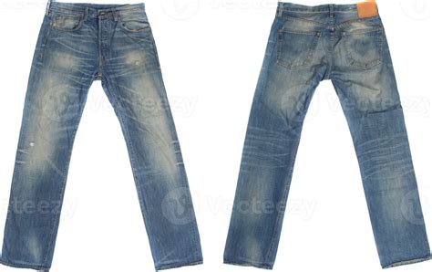 Jeans Delante Y Detrás Aislados 10135594 Png