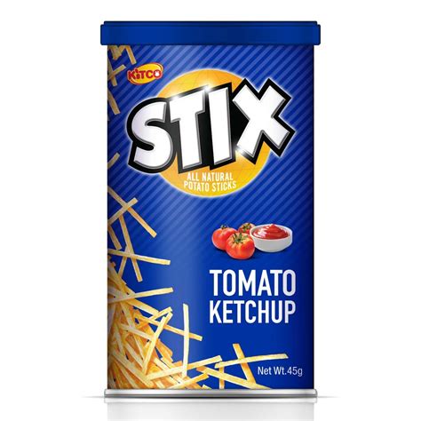 سعر قم بشراء Kitco Stix Potato Sticks Tomato Ketchup 45g Online At Best