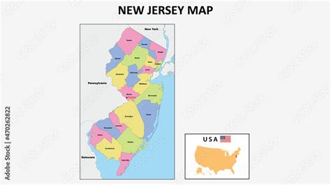 New Jersey Political Map Sexiz Pix