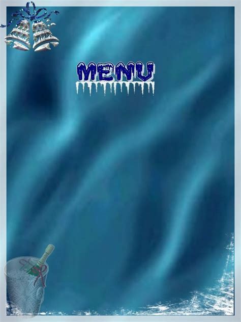 Ils se présentent sous forme de semainier de repas en pdf format a4. Menu vierge noël ou jour de l'an - Centerblog