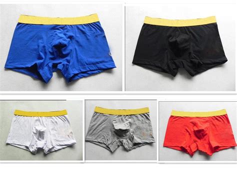 High Quality Letters Mens Underwear Cotton Boxershorts Men Comforable