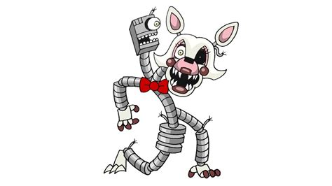 How To Draw Mangle From Fnaf 2 Arcmelcom