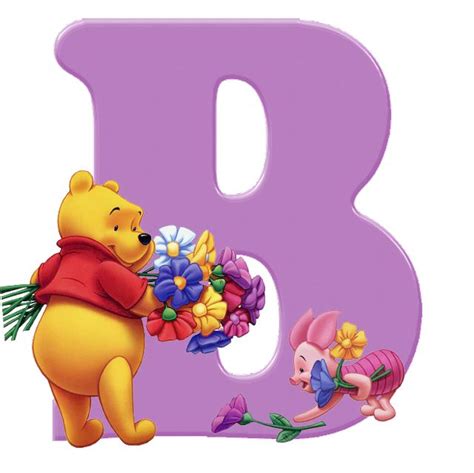 Diamond Painting Full Square Drill Letter Winnie The Pooh D