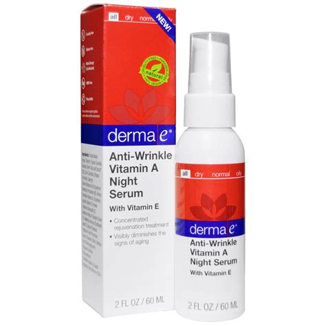 I was giving it time to see if it would work but ever since i started using it, my face has never had this much acne!! Derma E Anti-Wrinkle Vitamin A Night Serum - 2 oz ...