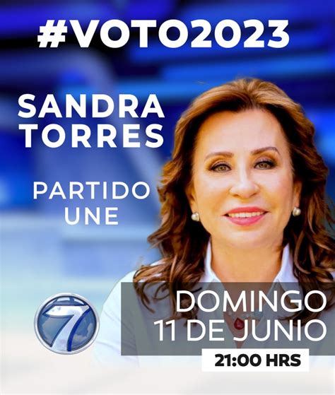 Noti7 On Twitter Hoy Entrevista Exclusiva Con La Candidata A La Presidencia Por El Partido Une