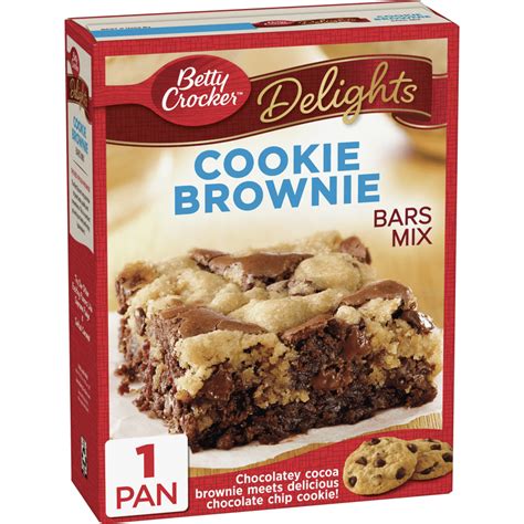 Betty Crocker Ready To Bake Cookie Brownie Bar Mix 174 Oz Walmart