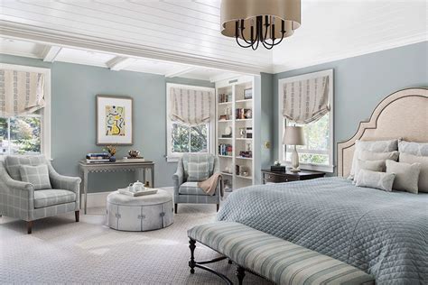 Master Bedroom Traditional Southern Colonial Revival Home In Atherton