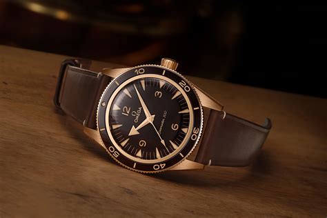 Omega Seamaster 300 Bronze Gold And Stainless Steel Very Great