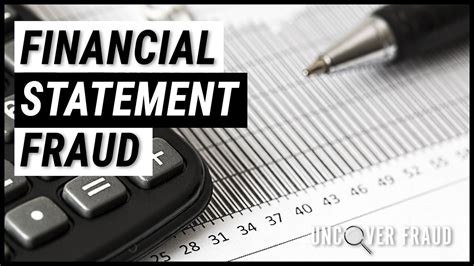 What is Financial Statement Fraud? | Learn how to identify fraud in