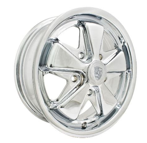Alloy Wheel 911 Style All Chrome 15x5 12 5 112 Fits Vw Late Type
