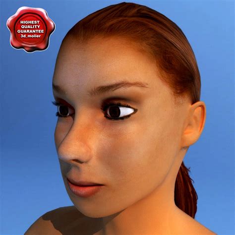 Female Human Character Dasha Nude 3d Model