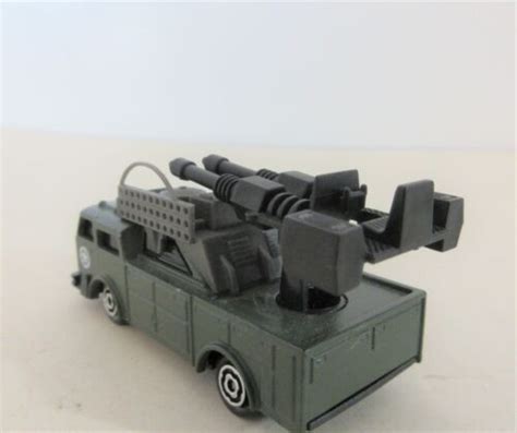 Majorette Toys Special Forces Us Bofor Machine Guns Military Army Truck
