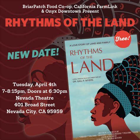 Sold Out Rhythms Of The Land Private Screening Briarpatch Food Co Op