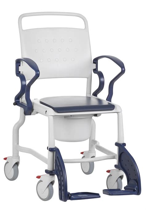 Aston shower commode chair height adjustable shelden. Bonn Ergonomic Shower Commode Chair by Rebotec