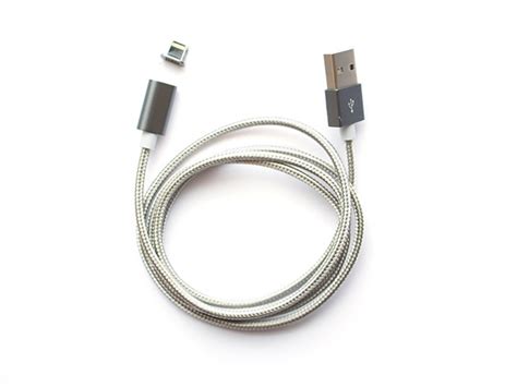 Armor X Magnetic Lightning Charging Cable Grey New Atlas