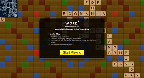 For Scrabble Fans Massively Multiplayer Online Word Game Wordsquared