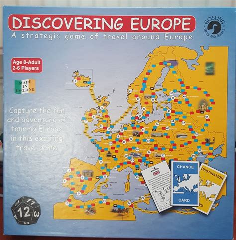 Fdgames.eu is your friendly and close online shop for board games and accessories. Discovering Europe Travel Game|Family Board Game | Travel ...