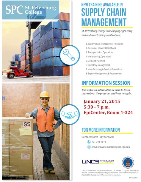 New Training Available In Supply Chain Management Careers And Internships