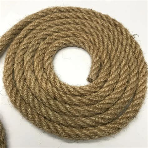 Factory Wholesale Twisted Sisal Rope Jute Packaging Sisal Rope