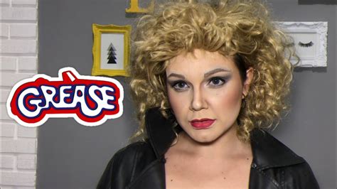Sandy From Grease Makeup Transformation Youtube