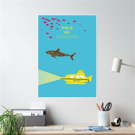 The Life Aquatic With Steve Zissou Wes Anderson Poster By Skysupernova