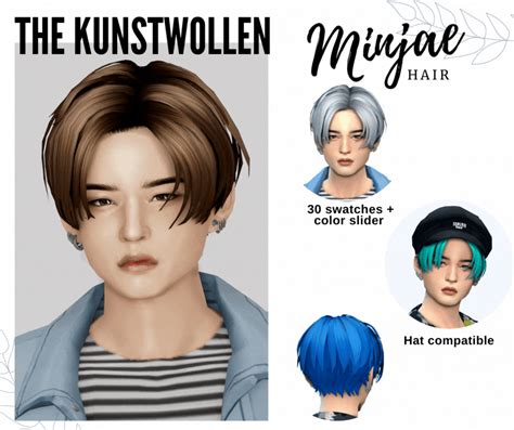 Minjae Hair The Sims 4 Catalog