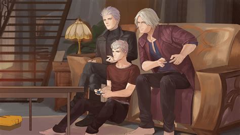 Vergil And Dante And Nero Devil May Cry Wallpaper 44514922 Fanpop