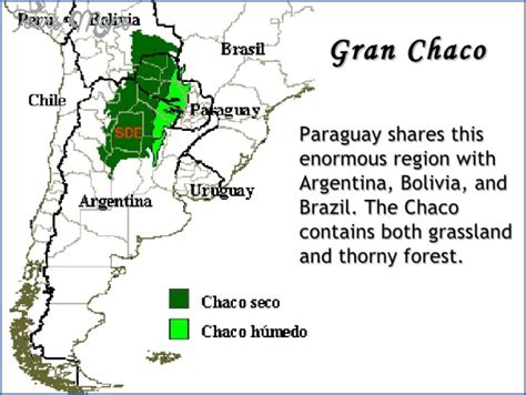 Gran Chaco Map