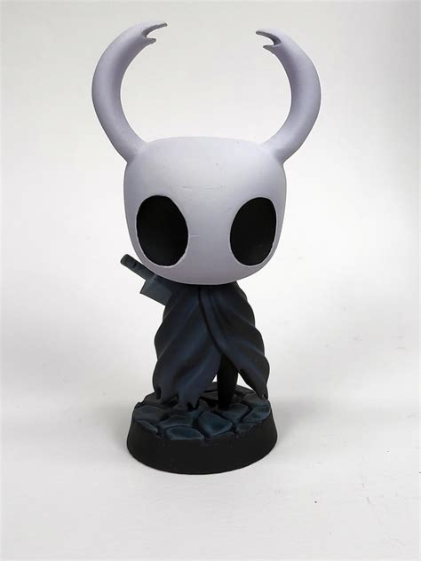 Hollow Knight Figure Resin Hand Painted Model 3d Printed Etsy