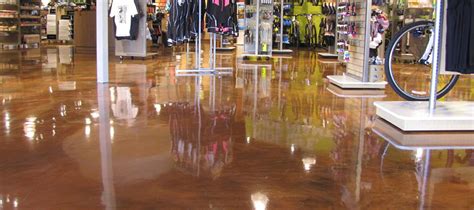 Concrete For Shopping Malls Retail Store Flooring