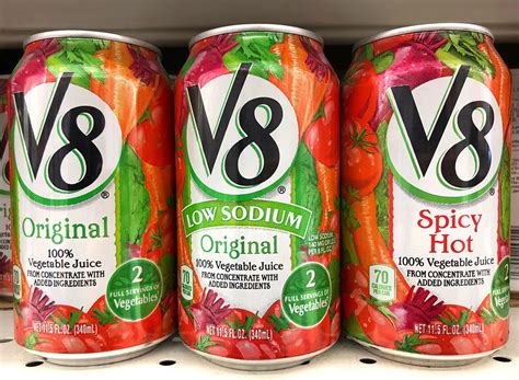 Is Low Sodium V8 Juice Healthy