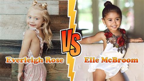 Everleigh Rose Soutas Vs Elle Mcbroom Stunning Transformation From Baby To Now Youtube
