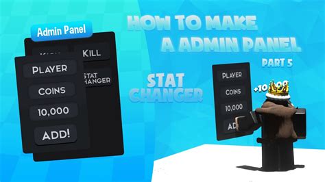 How To Make An Admin Panel Roblox