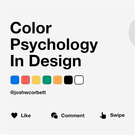 Color Psychology In Desin By Joshwcorbett Color Psychology Color