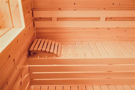 Sauna Wooden Modern Sauna Interior Stock Photo Image Of Cozy Heat