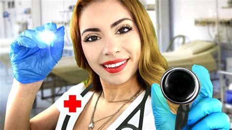 [asmr] Nurse Check Up 👩‍⚕️ Medical Exam Roleplay Youtube