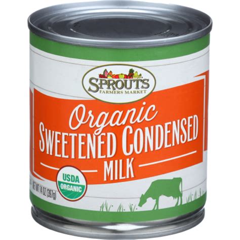 Sprouts Organic Sweetened Condensed Milk 14 Fl Oz Instacart