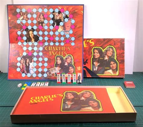 1977 Charlies Angels Game Milton Bradley Complete Board Game Complete