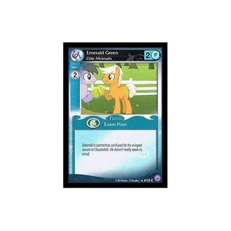 Access your emerald card ® and emerald advance ℠ transaction history and balances. MY LITTLE PONY Single Card PREMIERE - 012/211 : Emerald Green, Cider Aficionado | Chaos Cards