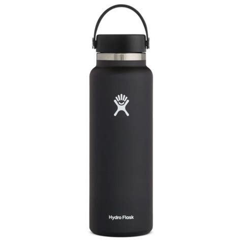 Hydro Flask 40oz Wide Mouth Insulated Bottle Black Black