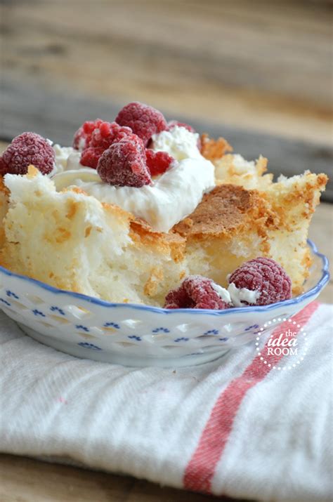 You can make the best angel food cake ever with just six ingredients! Angel Food Cake Recipe - The Idea Room