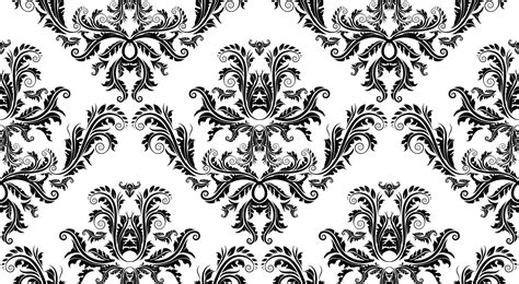 Damask Pattern Vector Free Wallpapers 1600 X 880 Flower Wallpaper