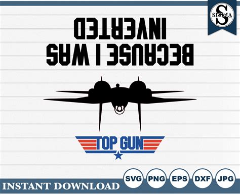 Top Gun Svg Top Gun Clipart Maverick Svg Maverick Clipart Etsy Hong Kong