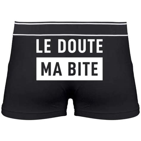 Boxer Le Doute Ma Bite Pour Homme La French Touch